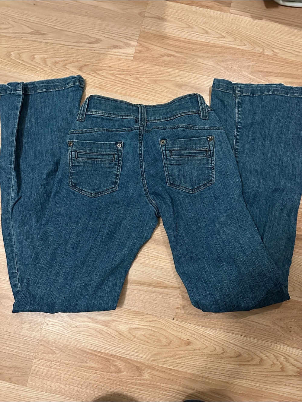 Y2K liquidx flare jeans size 3/4